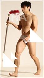 Kung Fu reference poses Moses