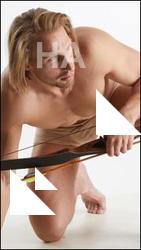 Kneeling reference poses Erling