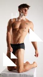 Kneeling reference poses Darren