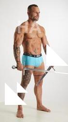 Fighting reference poses Garrott