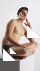 Sitting reference poses Brett