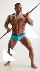 Fighting reference poses Garrott