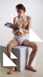 Sitting reference poses Tony