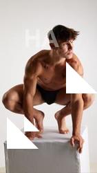 Kneeling reference poses Darren