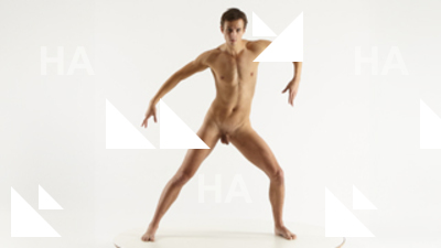 Standing reference poses Moric