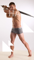 Fighting reference poses Piero