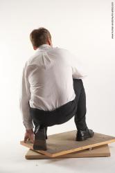 Casual Man White Standing poses - ALL Average Short Brown Standing poses - bend over Academic