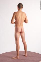 Nude Holding Man White Standing poses - ALL Slim Short Brown Standing poses - simple Realistic