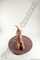 Nude Man White Athletic Short Brown Sitting poses - ALL Multi angles poses Realistic