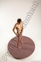 Nude Man White Standing poses - ALL Slim Short Brown Standing poses - simple Multi angles poses Realistic