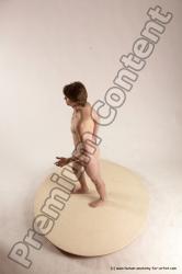 Nude Man White Standing poses - ALL Slim Short Brown Standing poses - simple Multi angles poses Realistic