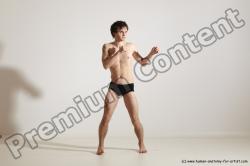 Krystof Karate poses