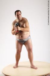 Underwear Daily activities Man White Standing poses - ALL Overweight Short Black Standing poses - simple Academic