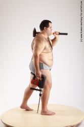 Underwear Daily activities Man White Standing poses - ALL Overweight Short Black Standing poses - simple Academic