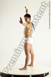 Fighting reference poses of Moses