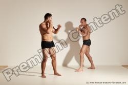 Fighting reference poses of Norbert & Radan