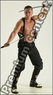 Stereoscopic 3D reference poses of Ivan
