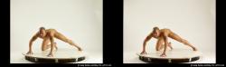 Stereoscopic 3D reference poses of George Lee