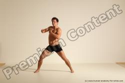 Karate reference poses of Zdenek