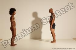 African dance reference poses of Holly & Ron