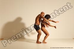 African dance reference poses of Holly & Ron