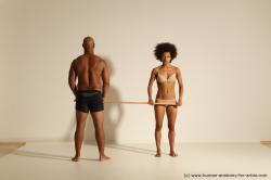 African dance reference poses of Holly & Ron