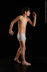 Underwear Man White Standing poses - ALL Average Short Brown Standing poses - simple Standard Photoshoot  Academic