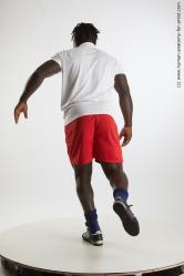 Sportswear Man Black Muscular Medium Black Standard Photoshoot Academic