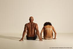 African dance reference poses Holly & Ron