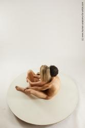 Nude Woman - Man Black Slim Multi angles poses Realistic