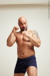 Punching reference poses Ron