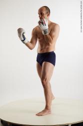 Underwear Fighting Man White Average Short Brown Standard Photoshoot Academic