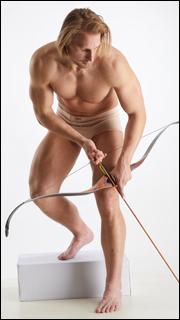 Fighting reference poses Erling