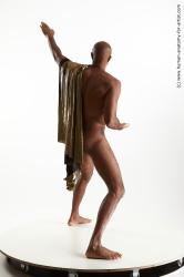 Nude Man White Standing poses - ALL Athletic Bald Standing poses - simple Standard Photoshoot Realistic