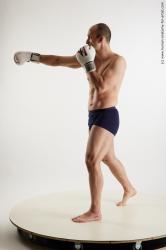 Underwear Fighting Man White Standing poses - ALL Slim Short Brown Standing poses - simple Standard Photoshoot Academic