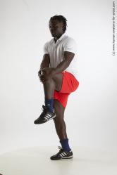 Sportswear Man Black Muscular Long Black Standard Photoshoot Academic