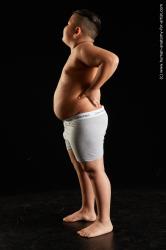 Underwear Man White Standing poses - ALL Overweight Short Brown Standing poses - simple Standard Photoshoot  Academic