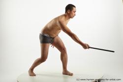 Underwear Man Black Standing poses - ALL Slim Short Black Standing poses - simple Standard Photoshoot Academic
