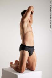 Kneeling reference poses Darren
