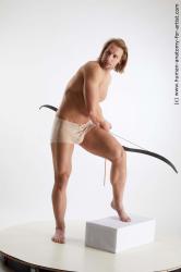 Fighting reference poses Erling