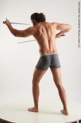 Fighting reference poses Simeon