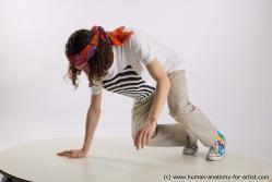 Kneeling reference poses Bryton